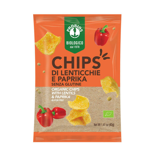 Probios Chips Di Lenticchie E Paprika